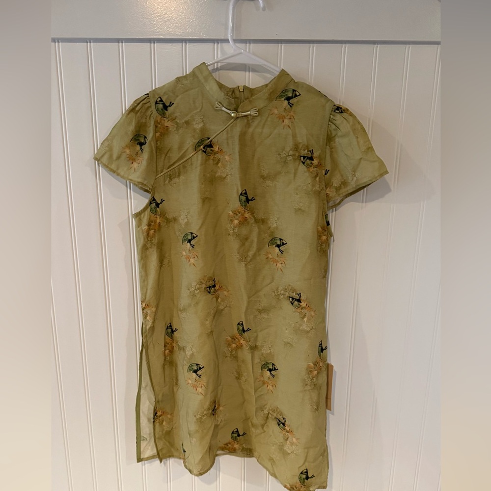 Floral Embroidered Dress